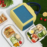 Match Color Cationic Lunch Box Handbag Aluminum Foil Thickened Waterproof Lunch Bag