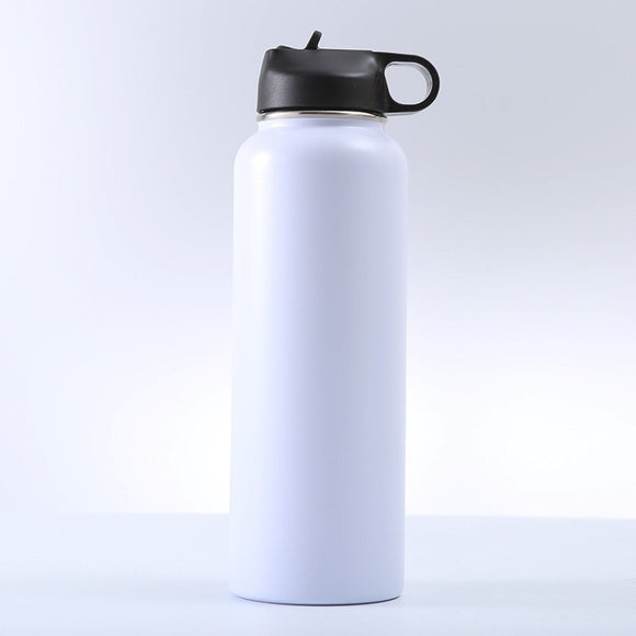 304 Stainless Steel Double Layer Vacuum With Handle Sports Kettle Outdoor Portable Thermal Mug