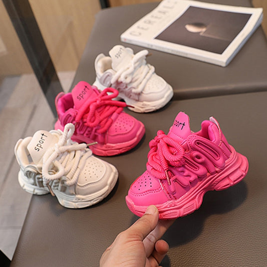 Children Sneakers Breathable Soft Sole Sports Shoes Toddlers Casual Shoes