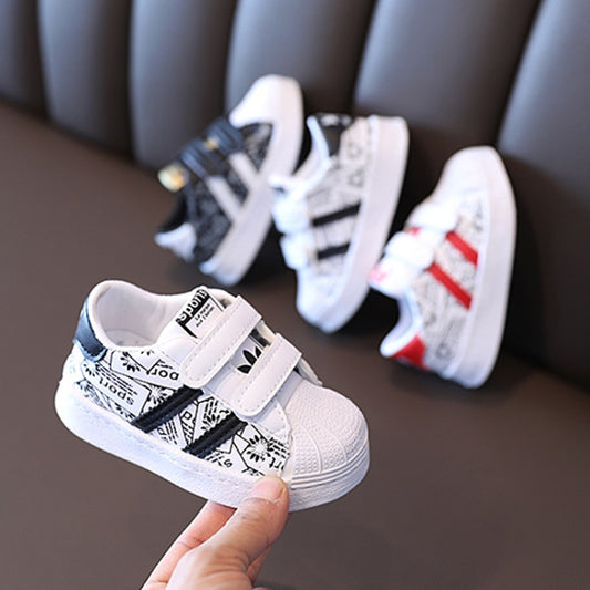 Shell Toe End Children Sneakers Boys Girls Casual Board Shoes