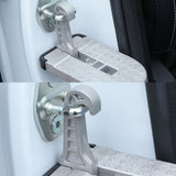 Car Hook Door Foldable Foot Pedal with Safety Hammer