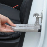 Car Hook Door Foldable Foot Pedal with Safety Hammer