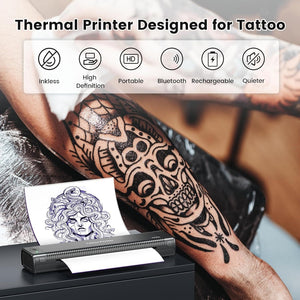 Phomemo TP81 A4 Wireless Thermal Printer Tattoo Template Printer