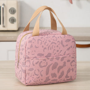 Ink Pattern Insulated Lunch Bag Lunch Box Bag Outdoor Travel Ice Pack Picnic Bag