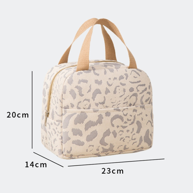 Ink Pattern Insulated Lunch Bag Lunch Box Bag Outdoor Travel Ice Pack Picnic Bag