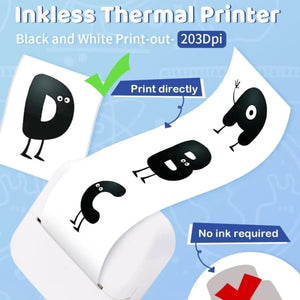 Phomemo M02X Inkless Pocket Printer Bluetooth Thermal Portable Sticker Maker Machine