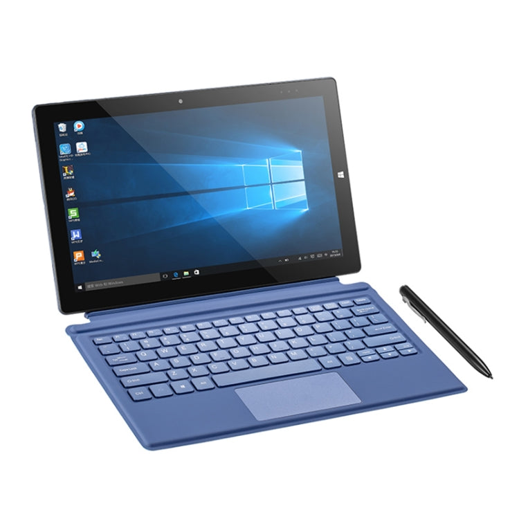 Windows 10 System, Intel Gemini Lake N4120 Quad Core Up to 2.6GHz, with Keyboard & Stylus Pen, Support Dual Band WiFi & Bluetooth & Micro SD Card