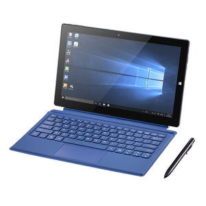 Windows 10 System, Intel Gemini Lake N4120 Quad Core Up to 2.6GHz, with Keyboard & Stylus Pen, Support Dual Band WiFi & Bluetooth & Micro SD Card, 8GB+128GB