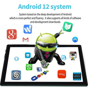 Android 12.0 MTK6762 Octa Core, Support Dual SIM & Bluetooth & WiFi, EU Plug