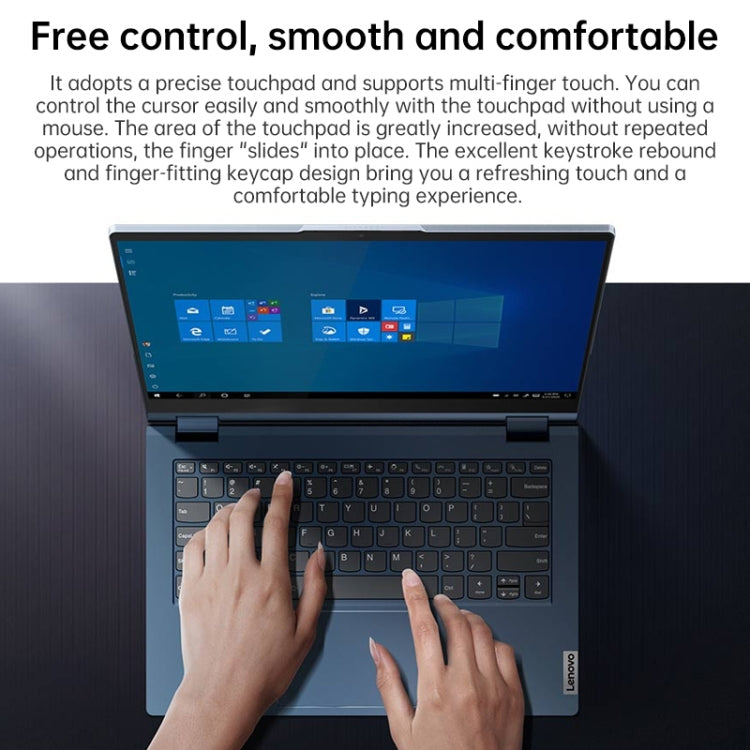 Windows 10 Professional Edition, Intel Core i5-1135G7 Quad Core up to 4.2GHz, Support WiFi 6 & Bluetooth & HDMI, US Plug (Blue), Yoga 1JCD Core i5