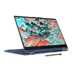 Windows 10 Professional Edition, Intel Core i5-1135G7 Quad Core up to 4.2GHz, Support WiFi 6 & Bluetooth & HDMI, US Plug (Blue), Yoga 1JCD Core i5