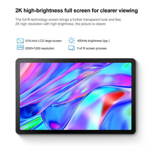 Lenovo Pad 10.6, Face Identification, Android 12, Qualcomm Snapdragon 680 Octa Core, Support Dual Band WiFi & Bluetooth
