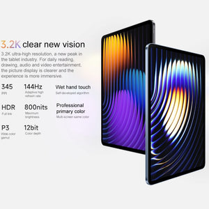 Xiaomi Pad 7 11.2 inch, 8GB+128GB, HyperOS 2 Qualcomm Snapdragon 7+ Gen3 Octa Core, 8GB+128GB