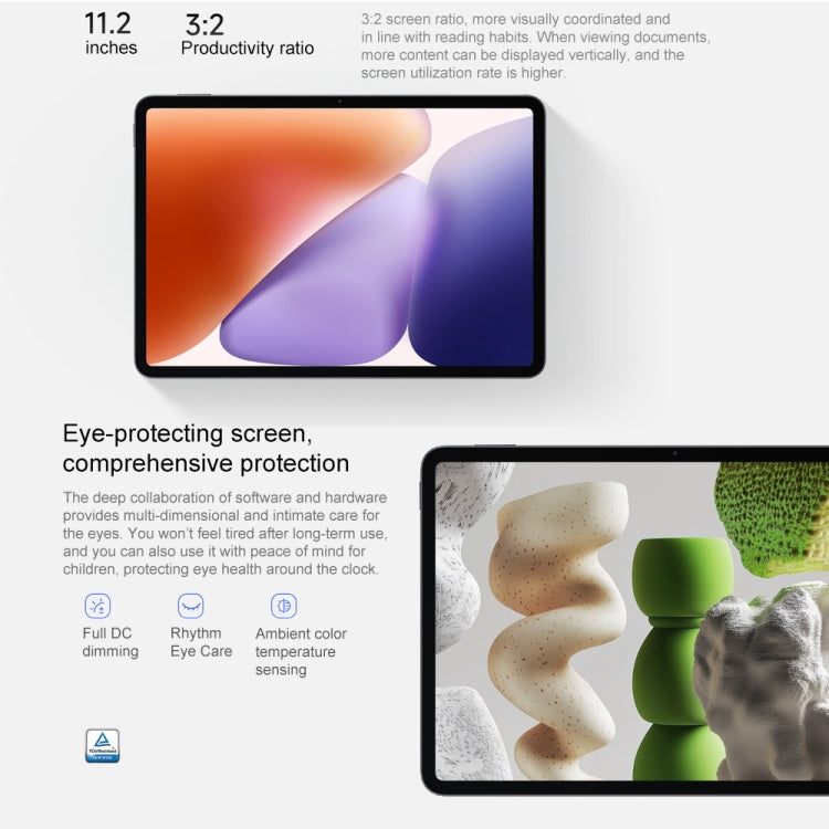 Xiaomi Pad 7 11.2 inch, 8GB+256GB, HyperOS 2 Qualcomm Snapdragon 7+ Gen3 Octa Core, 8GB+256GB