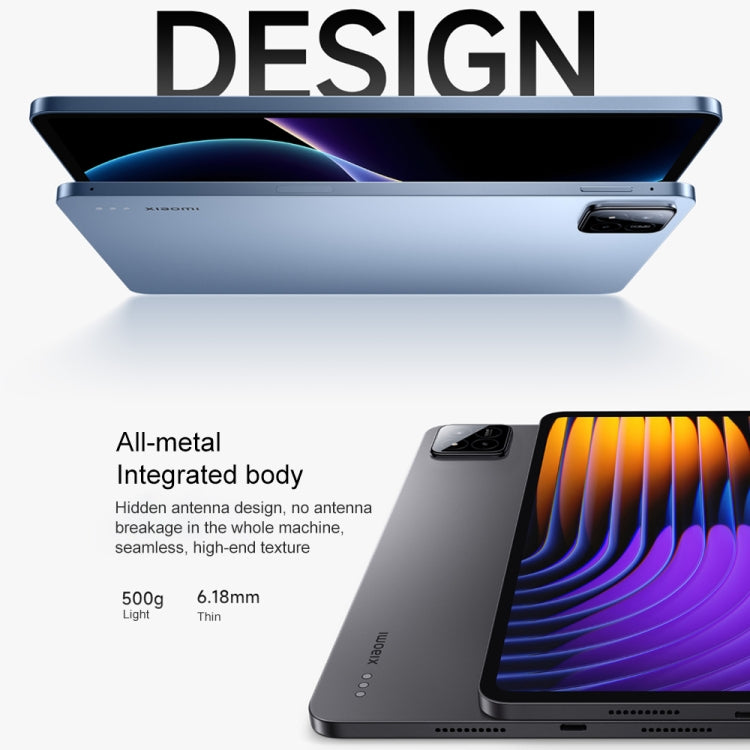 Xiaomi Pad 7 11.2 inch Soft Light Screen, 12GB+256GB, HyperOS 2 Qualcomm Snapdragon 7+ Gen3 Octa Core