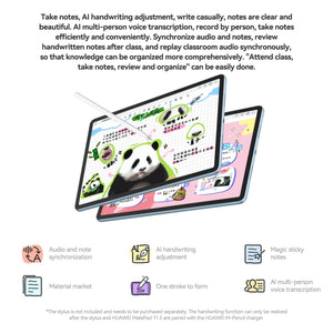 HUAWEI MatePad 11.5 2024, WiFi 8GB+256GB 120Hz HarmonyOS 4.2 Histen 9.0 Hisilicon Kirin 8000, 8GB+256GB
