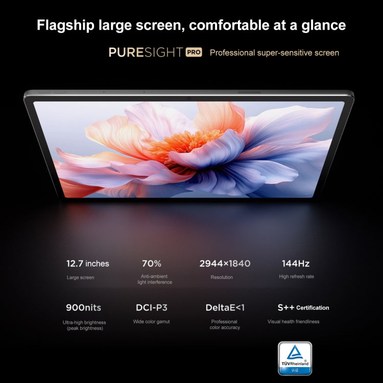 Lenovo YOGA Pad Pro AI 12.7 inch WiFi Tablet, 16GB+512GB, Android OS, Qualcomm Snapdragon 8 Gen3 Octa Core