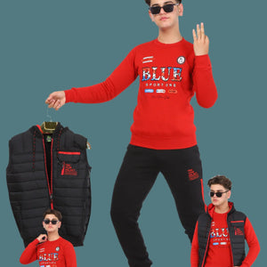 10 to 16 yrs  Boys Tracksuit, Trousers, Jacket and Sweatshirt,  M5185