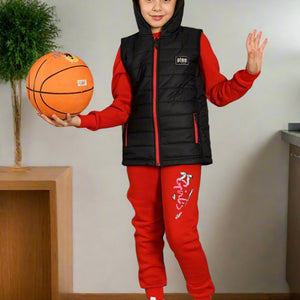 5 to 9 Years 3 in 1 Girls Sportwear Tracksuit, Jacket, Trouser and Sweatshirt  , M303