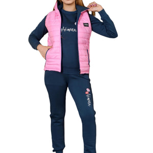 10 to 16 years 3 in 1 Ladies Tracksuit, Jacket, Trousers and a Top  M316