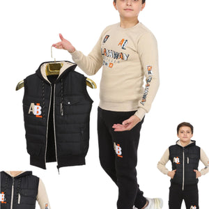 5 to 9 years 3 in 1  Boys Tracksuit, Trousers, Jacket and Sweatshirt,  M5186