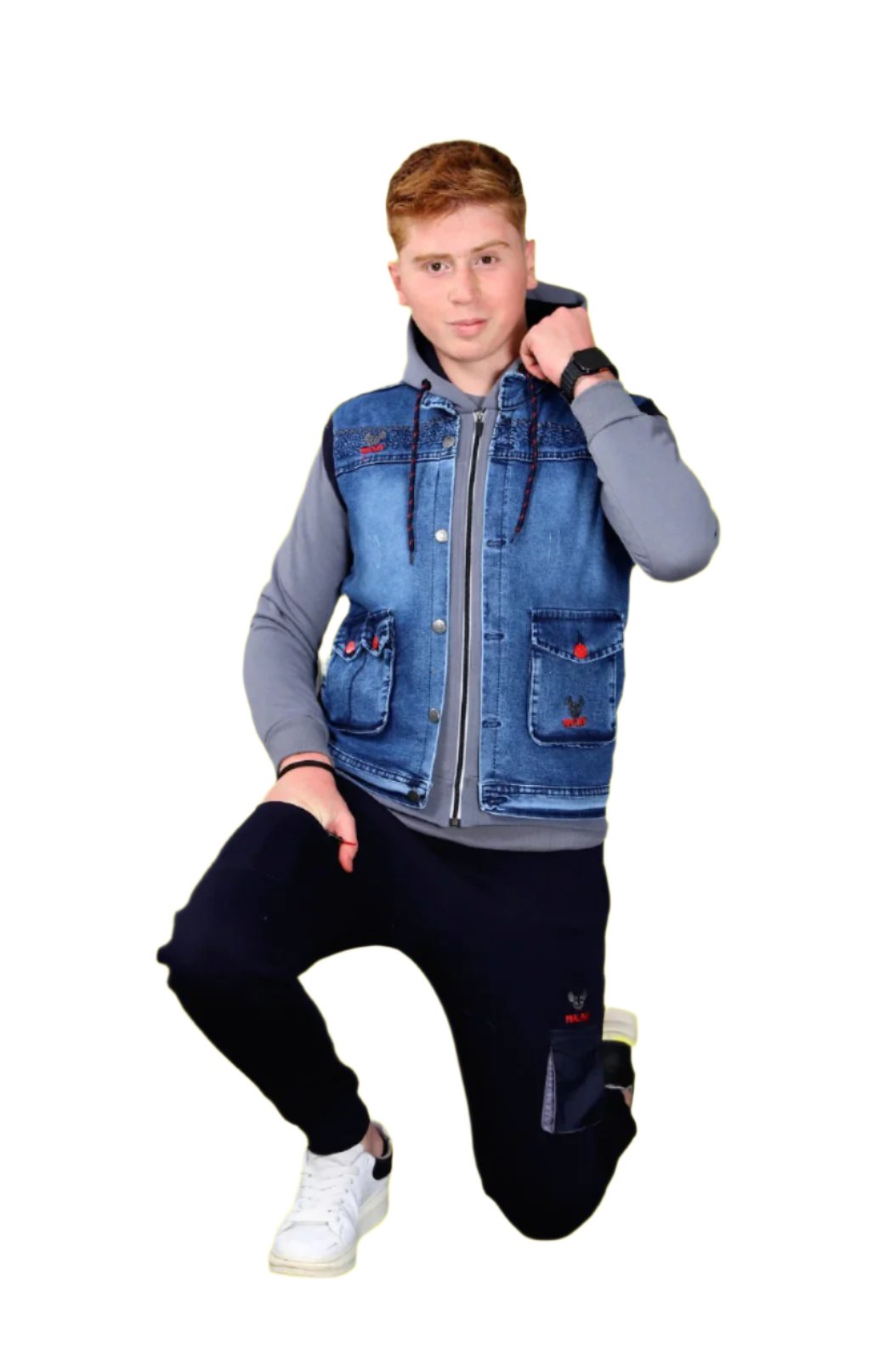 5 to 9 Years  3 in 1  Boys Tracksuit, Trousers, Jacket and Sweatshirt, M560