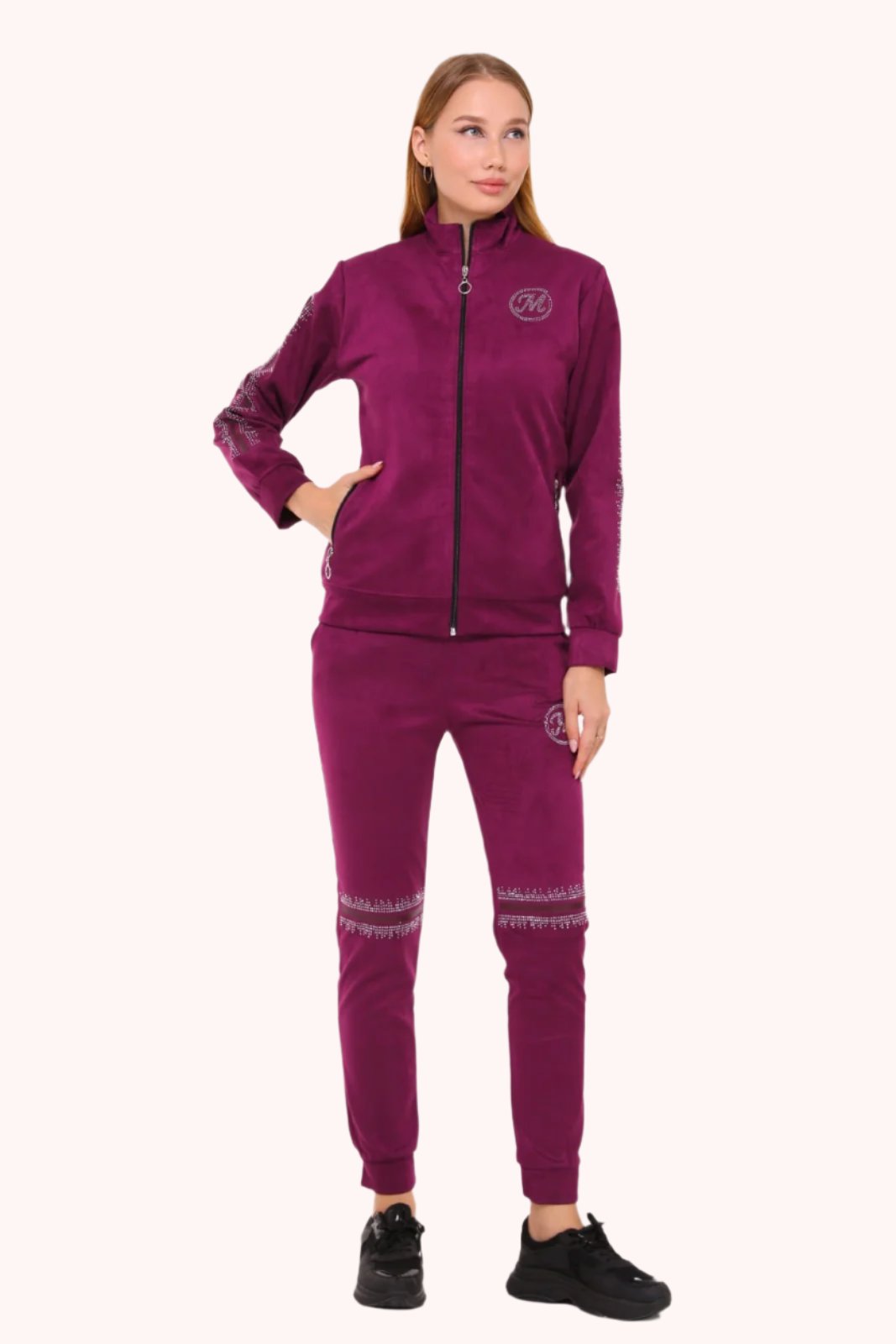 10 to 16 years Ladies Tracksuit,  Trousers and a Top  M311