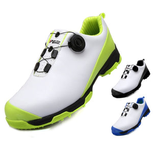 PGM Golf Waterproof Rotary Buckle Shoe Sneakers for Men