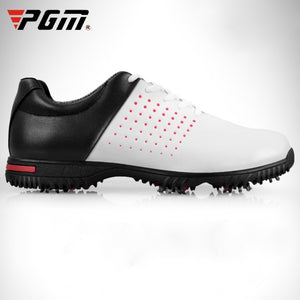 PGM Golf Breathable Non-slip Waterproof Microfiber Leather Sneakers for Men