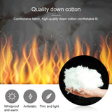 Men and Women Intelligent Constant Temperature USB Heating Hooded Cotton Clothing Warm Jacket